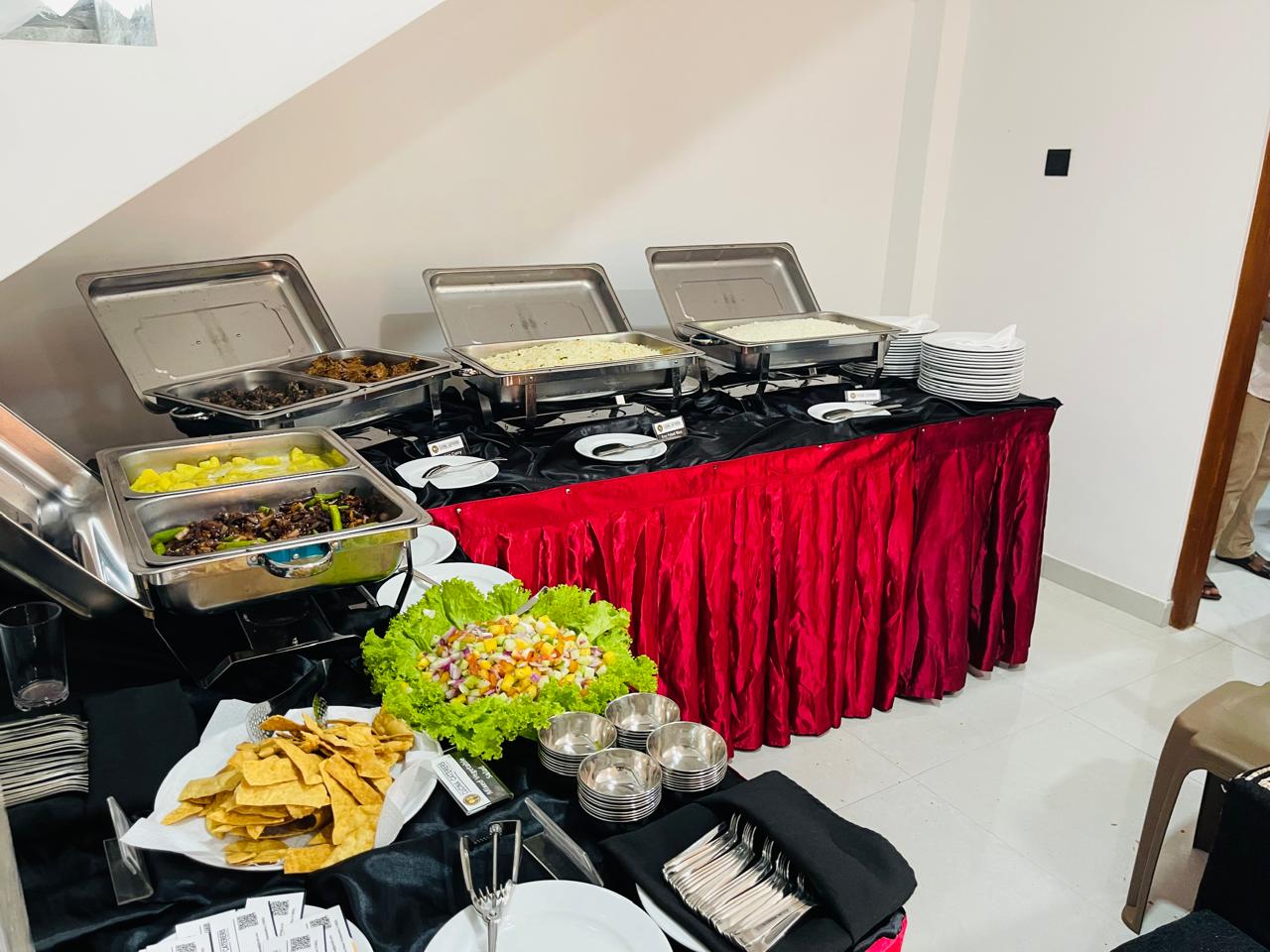 Buffet and live counter catering by Cucina Caterers