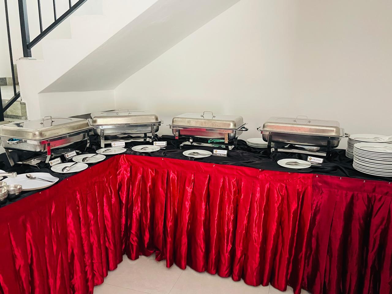 Fine dining catering plating by Cucina Caterers